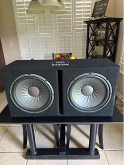 2 12 inch JBL Subs