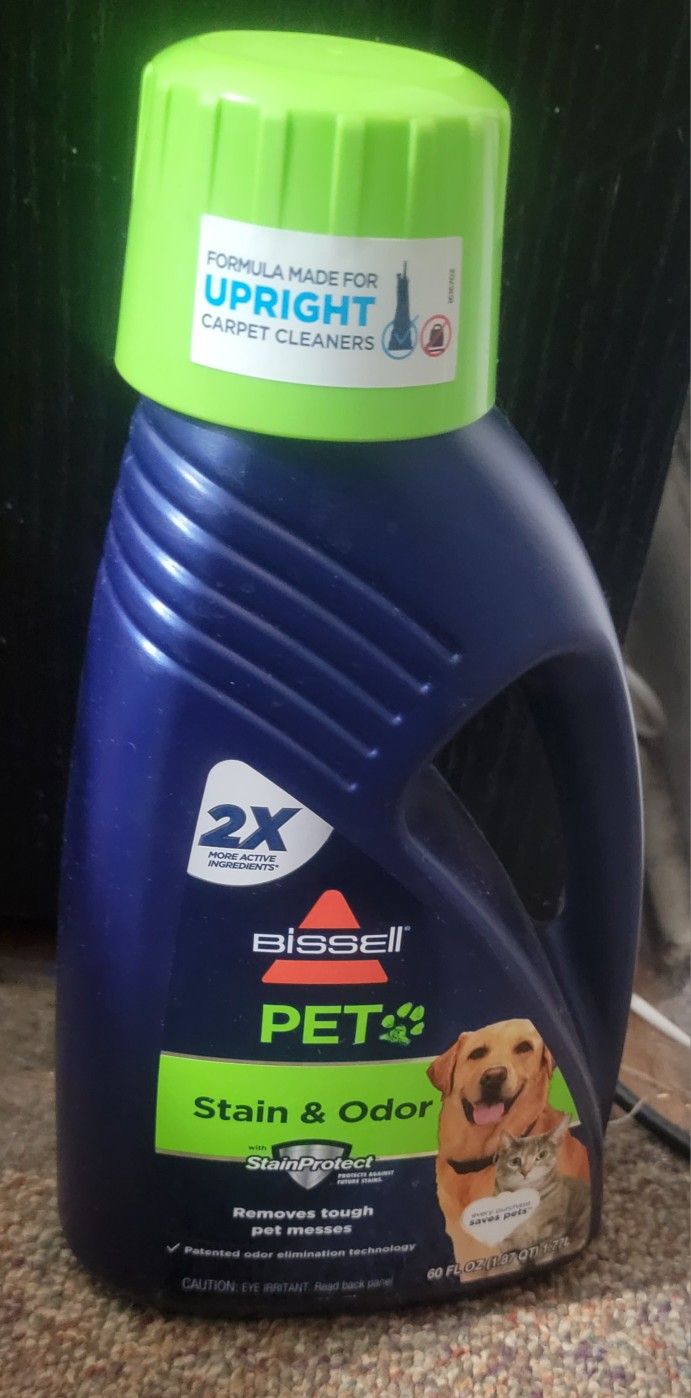 ACTIVE INGREDIENTS Bissell PET Stain & Odor