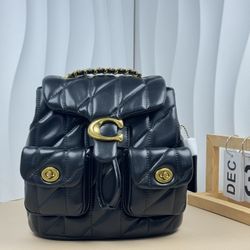 Coach Quilted Tabby Backpack