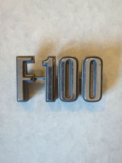 Vintage F100 emblem for Ford pickup