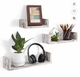 Floating shelves