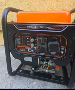 GENERATOR STARTING 4500 STARTING watts 3700 Running watts