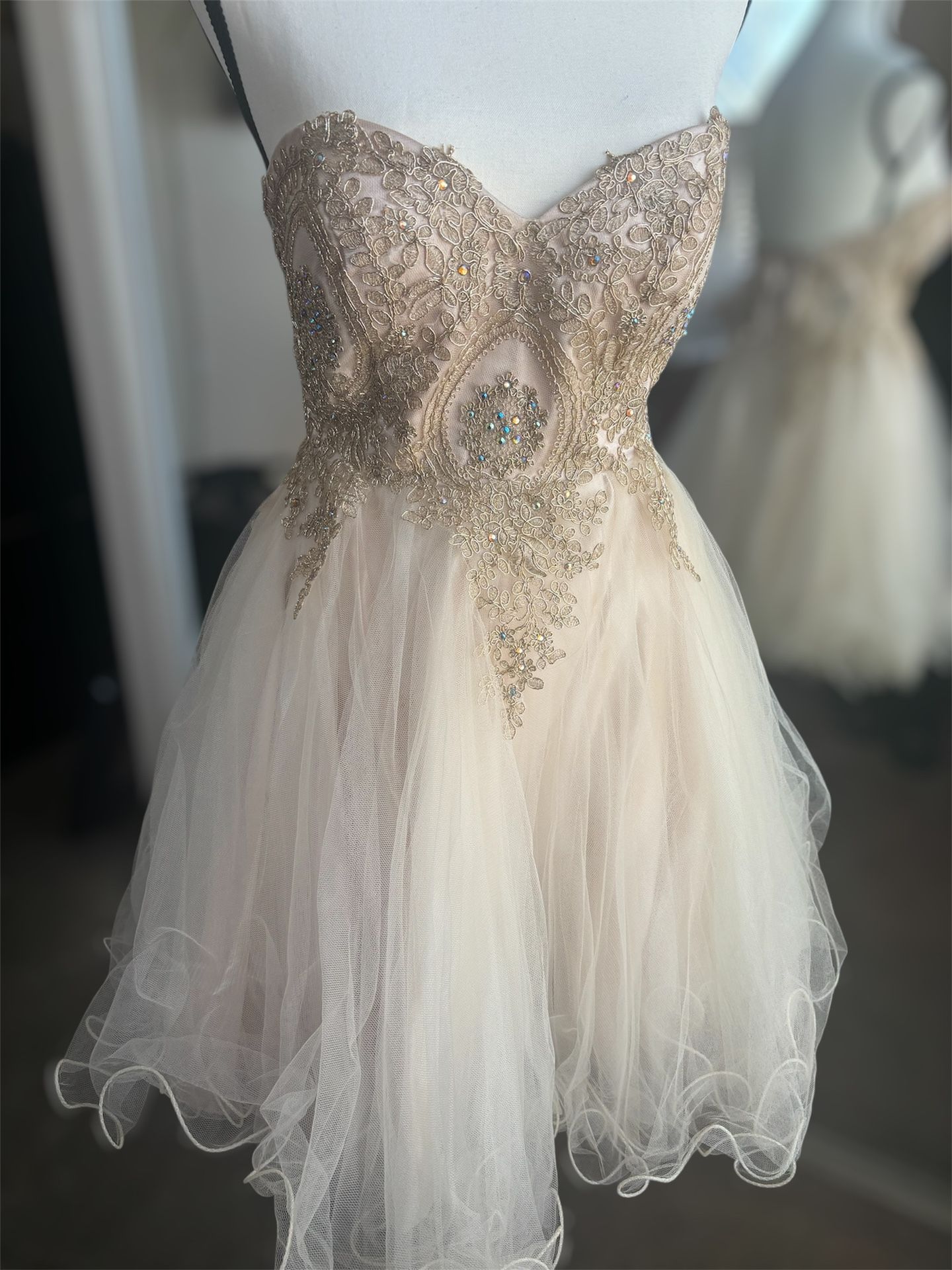 Gold Dress 