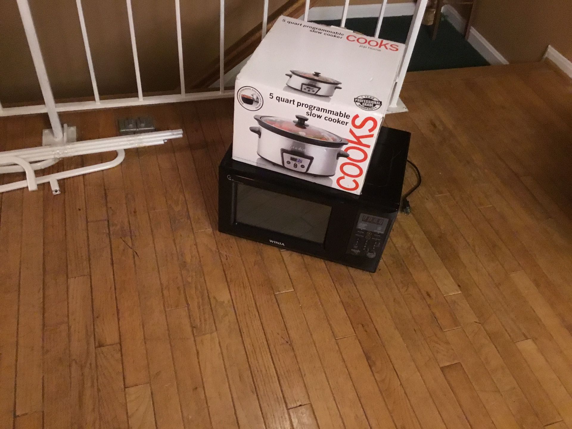A New Microwave And A New Slow Cooker