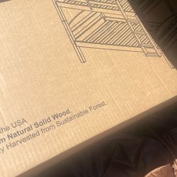 Solid Wood Twin On  Twin Bunk Beds