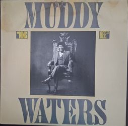 Muddy Waters "King Bee" 1981 Blue Sky Rcds Orig 1st Press JZ 37064~ EX/VG