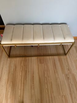 Upholstered bench