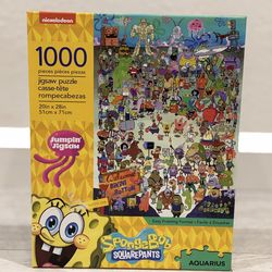 Sponge bob jigsaw puzzle 1000 pcs. / Excellent Conditions!