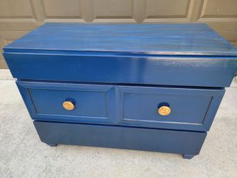 Blue Dresser