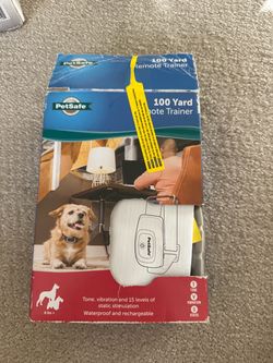 Pet safe hundred yard remote dog trainer