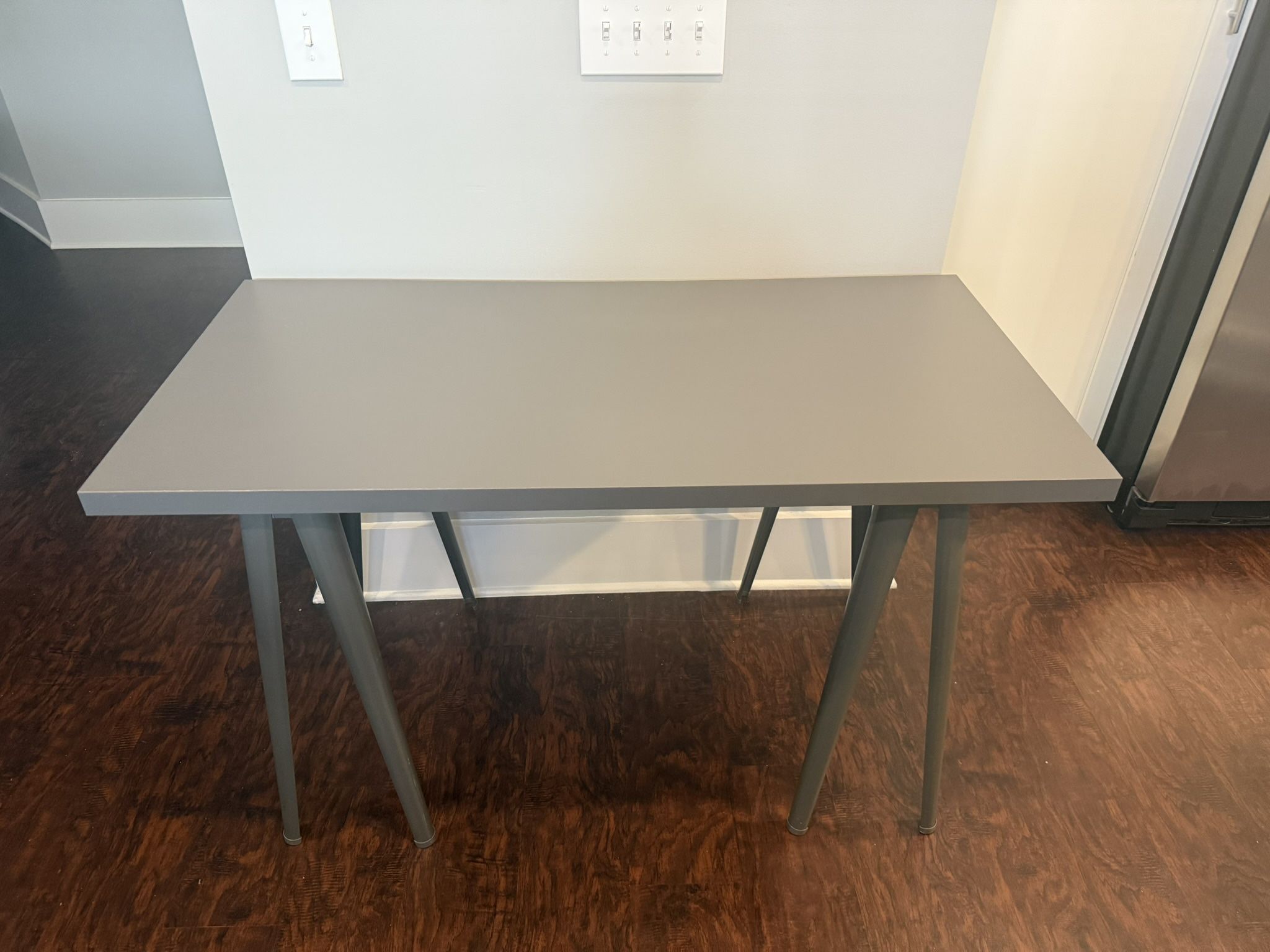 Sleek Grey IKEA Table / Desk
