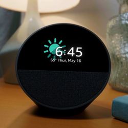 Echo Spot Smart Alarm Clock -TouchScreen