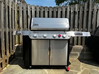 Propane gas grill