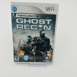 Tom Clancy’s Ghost Recon Nintendo Wii CIB Tested 