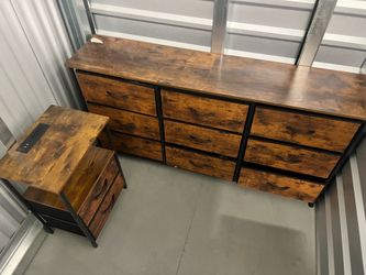 Dresser and nightstand
