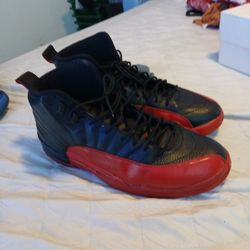 Jordan 12s Red N Black