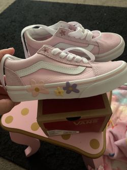 Girls Flower Vans