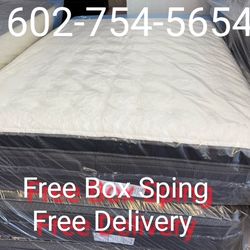 Plush Pillow Top Twin Size Set / Cama