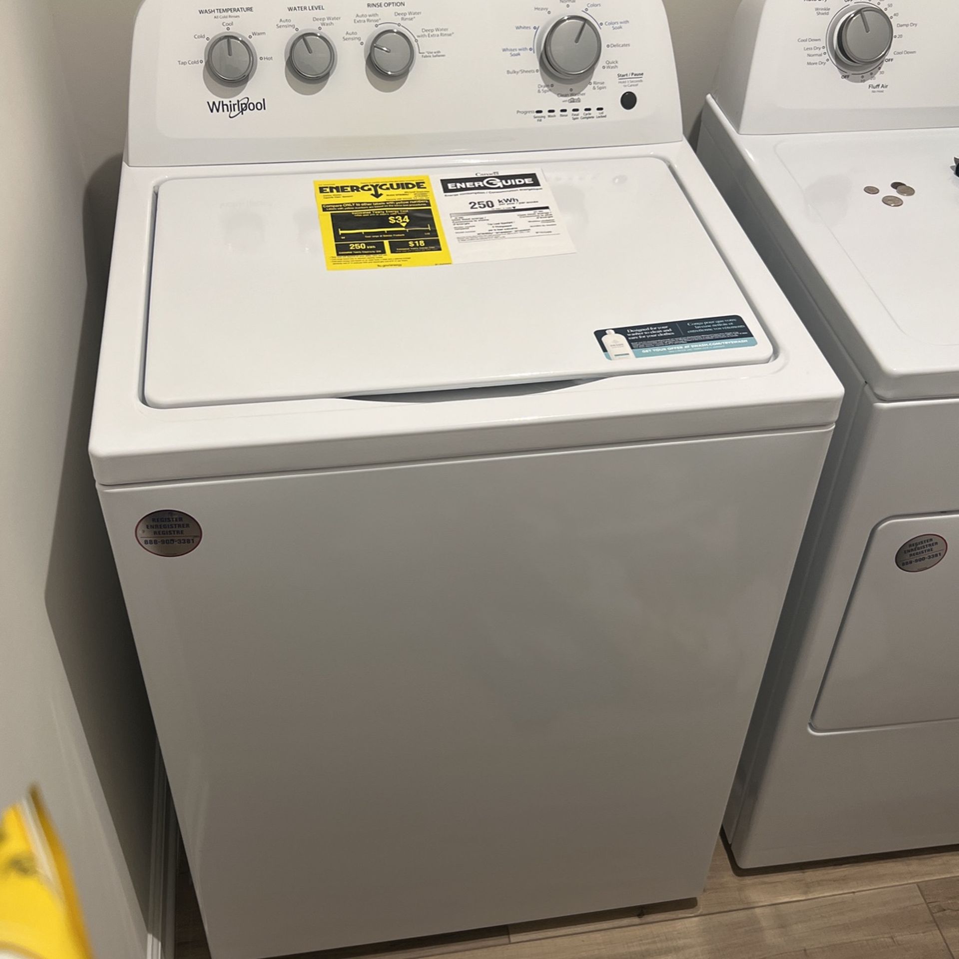 Whirlpool Refrigerator, Washer And Dryer