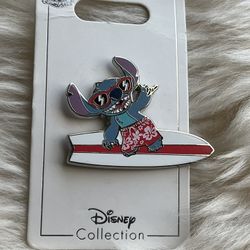 Disney Collection Surfing Stitch Pin
