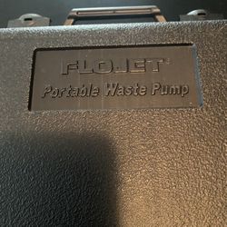 Flojet portable RV waste pump