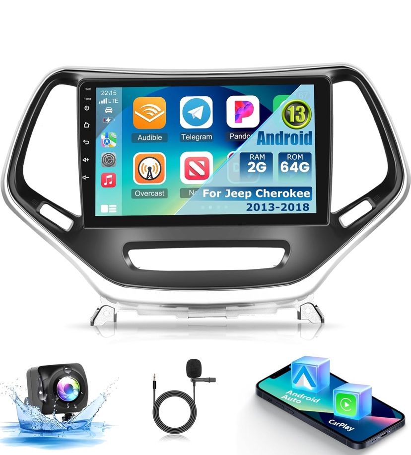 Car Radio Upgrade for Jeep Cherokee 2013-2018