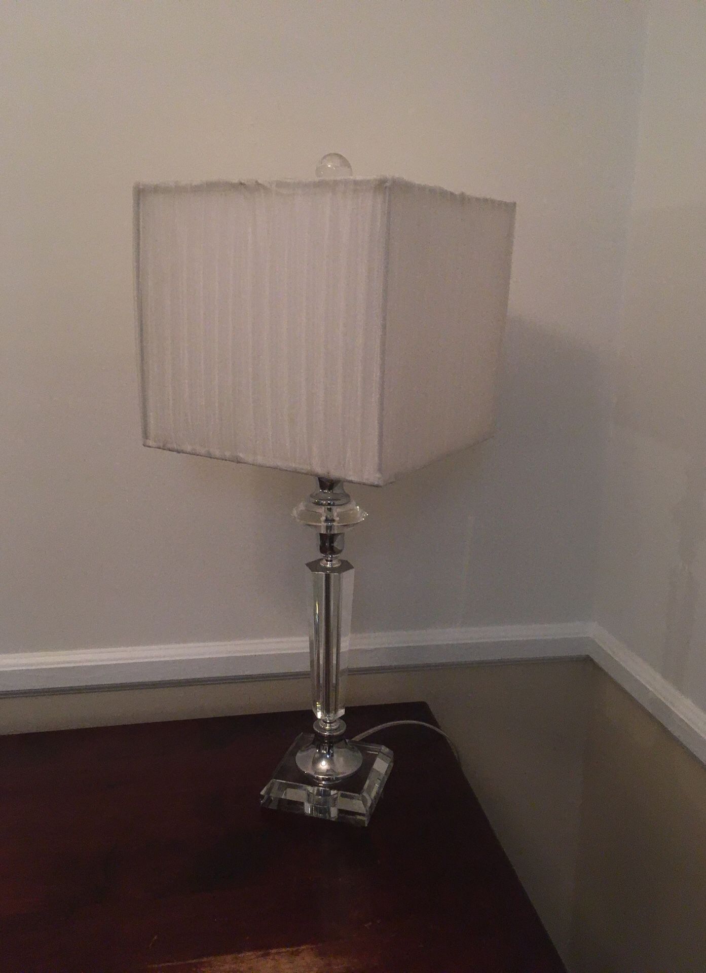 Lamp- White-$20
