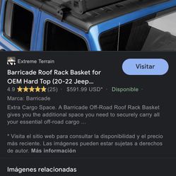 Roof Racks For Gladiador  Jeep