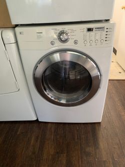 LG Tromm Front-Load Dryer White