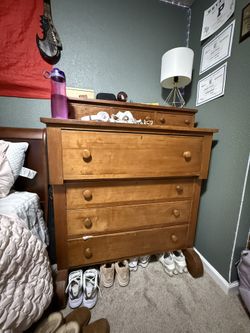 antique American Empire-style Dresser
