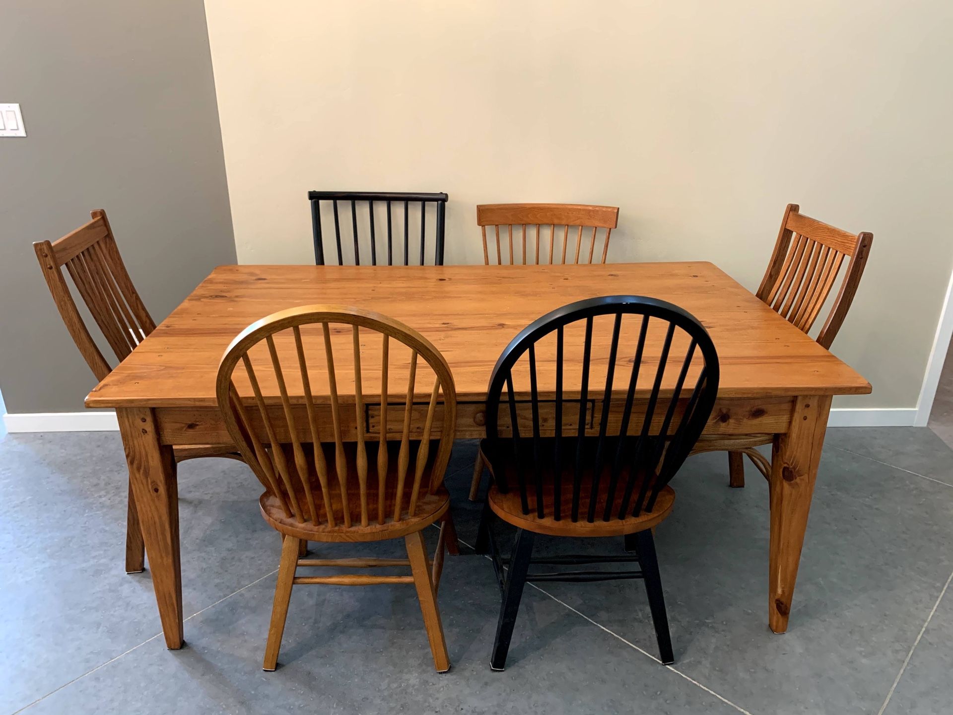 Kitchen/Dining Farm Table - $1100 OBO