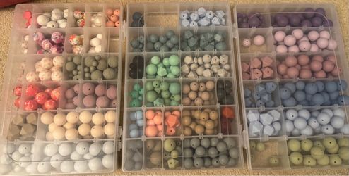 Assortment Silicone Beads