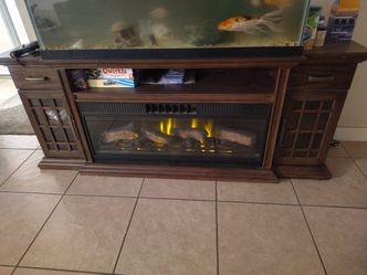 Electric Fireplace TV Stand Console