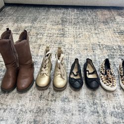 Toddle Girl Boots And Shoes Size 10T