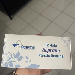 12 Hole Plastic Soprano Ocarina