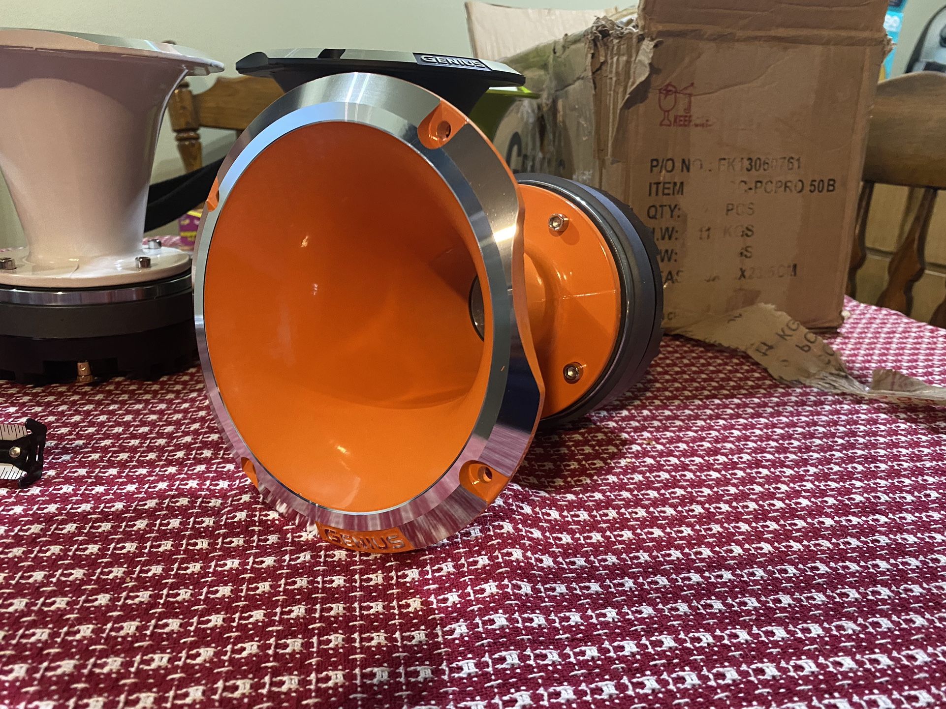 New Genius Audio Driver + Aluminum Horn $110 Each