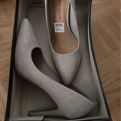Gray High Heels Size 9