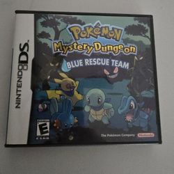 Pokemon Mystery Dungeon Blue Rescue Team DS (Complete) Nintendo DS