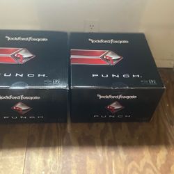 New Unopened P2  Twelve Rockford Fosgate Speakers.$300