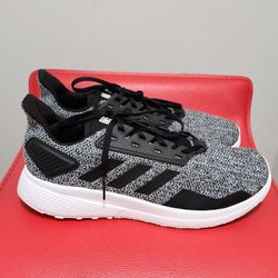 Adidas Duramo 9 Men's Gray/Black Athletic Shoes Size 9