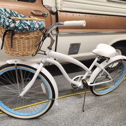 SIKK BYCYCLES Girls Beach Cruiser