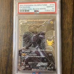 2021 Pokemon Celebrations Zekrom PSA 10