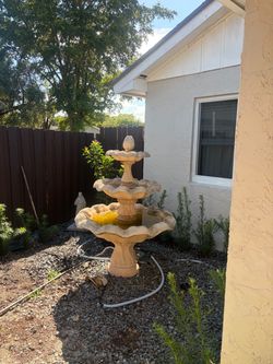 Garden fountain