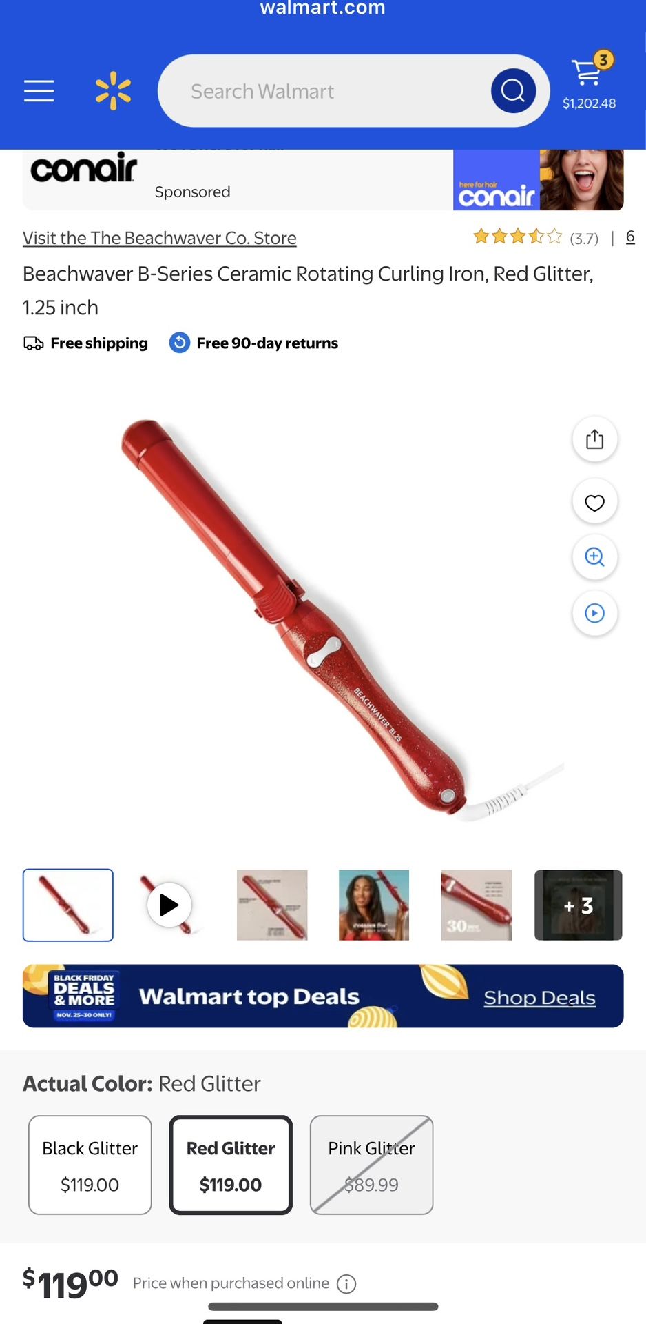 Beachwaver CURLING IRON