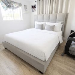 Cal King Living Spaces Bed Frame 