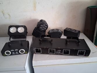 6,  Dj lights and lasser