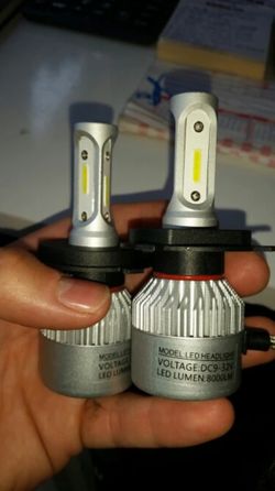 2Pcs Auto LED H1 H3 H7 H8 H11 H4 H13 HB3 9005 HB4 9006 9007 Car Headlight Bulbs COB 72W 8000LM Automobiles Lamp 6500K Luces LED *6 Months Warranty*