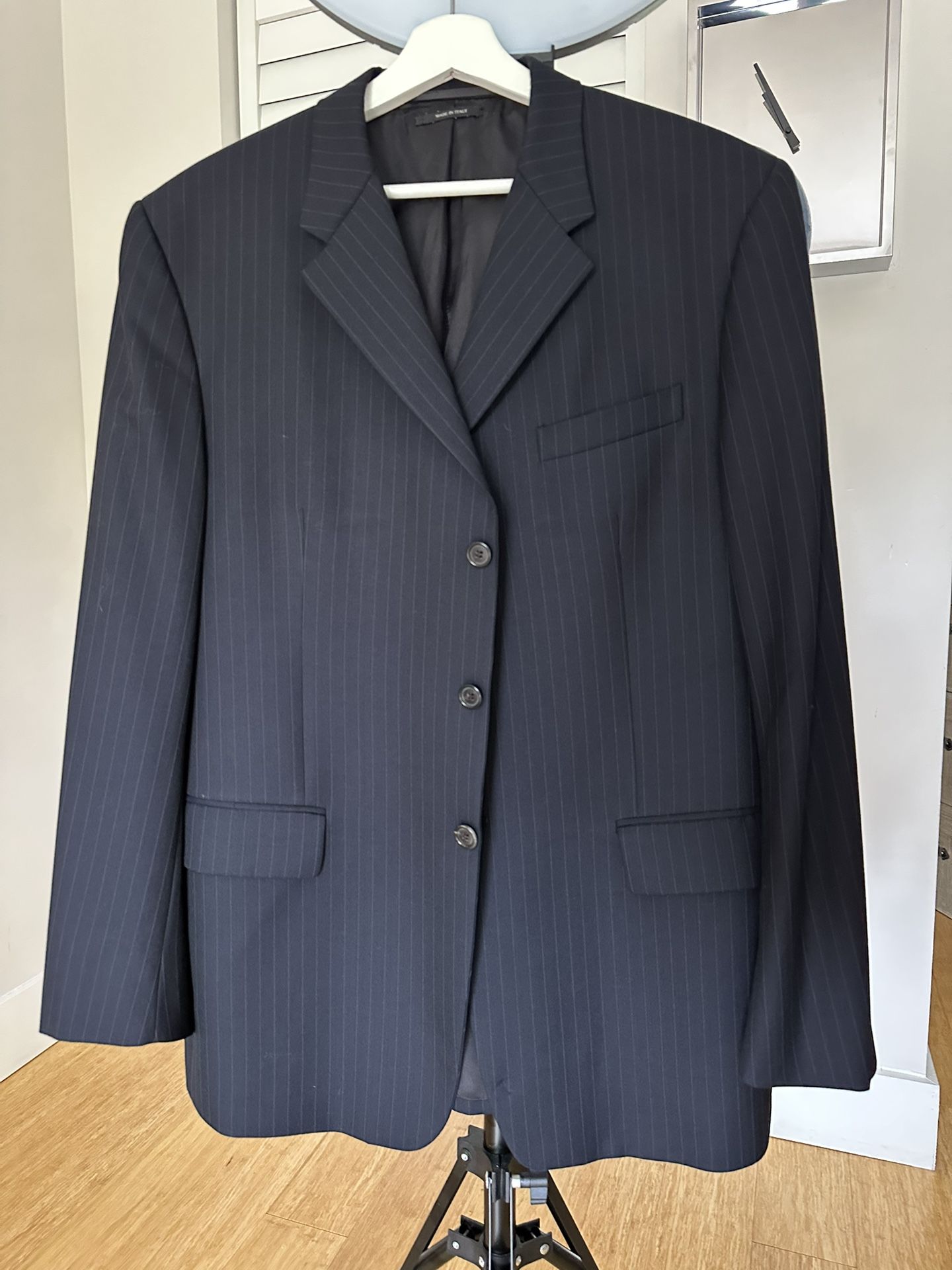 Prada Blue Blazer 56 R - resources.we-bc.ca display picture 2