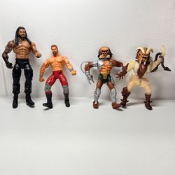 Chis Benoit Action Figure WCW 1999 Toy Biz 4 pieces