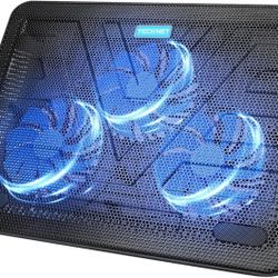 TECKNET Laptop Notebook Cooling Pad Stand USB Powered, Quiet, Portable